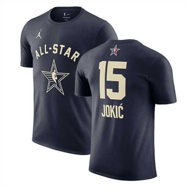 Men's 2024 All-Star #15 Nikola Jokic Navy T-Shirt,We sell and wholesale Men's 2024 All-Star #15 Nikola Jokic Navy T-Shirt on line form chian!